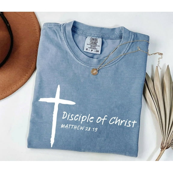Matthew 28:19 Christian Shirt – Jesus Disciple Tee | Faith-Based Comfort Colors Apparel