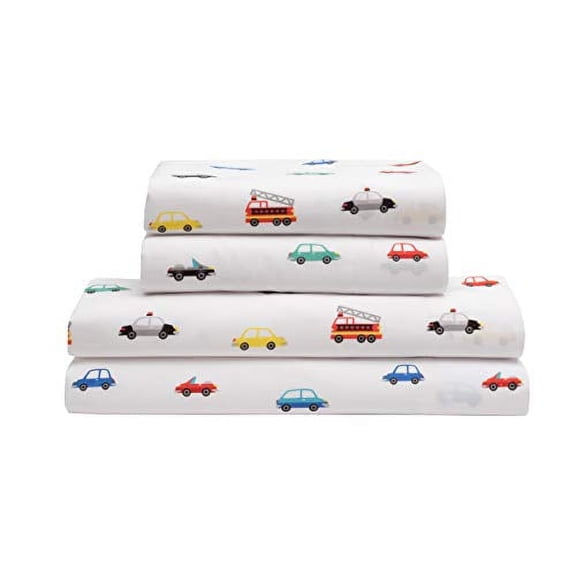 Matthew 4-Piece 90 GSM Microfiber Bed Sheet Set, Queen – Super Soft Cozy Hypoallergenic