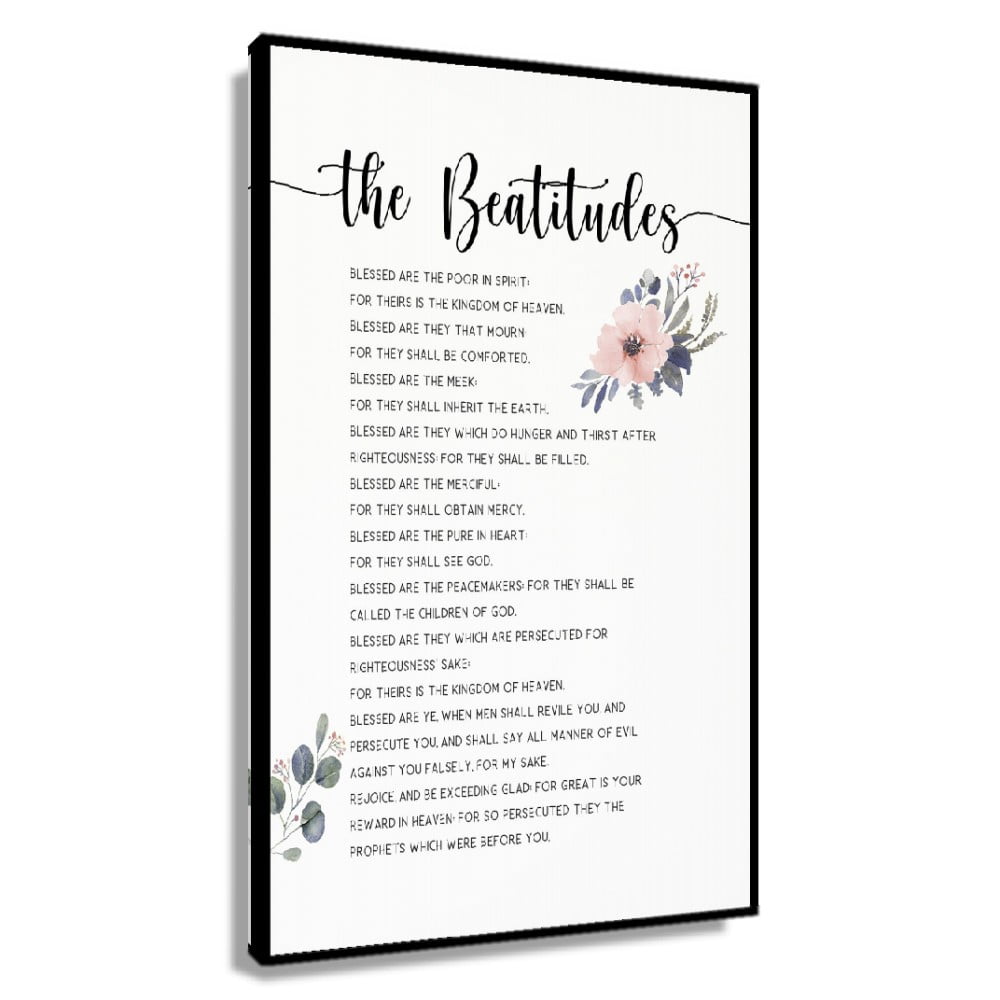 Matthew 5 3 12 The Beatitudes Bible Verse Wall Art Christian Wall Art matthew-5-3-12-the-beatitudes-bible-verse-wall-art-christian-wall-art