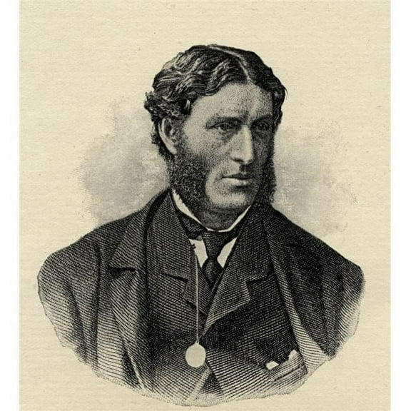 Matthew Arnold 1822-1888 English Poet Essayist & Critic From The Book The International Library of Famous Literature Poster Print, Large - 28 x 32