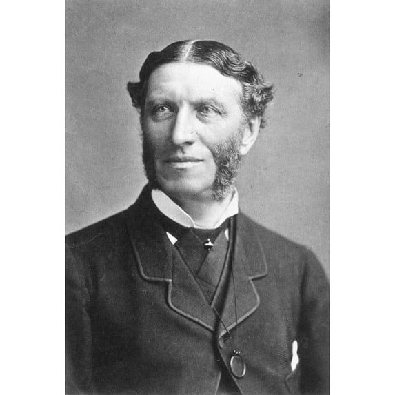 Matthew Arnold. Nenglish Poet And Critic. Original Cabinet Photograph. Poster Print by