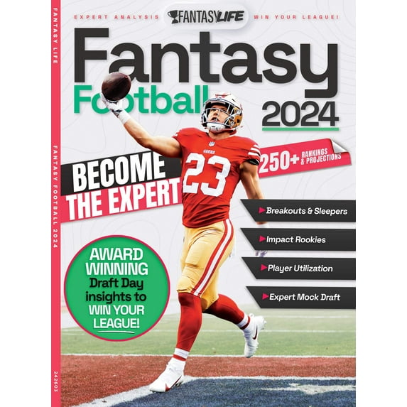 Matthew Berry's Fantasy Life - Fantasy Football 2024: 250+ Rankings Projections, Breakouts Sleepers, Impact Rookies, Player Utilization, Expert Mock Draft, Injury Report, Win Your League More!