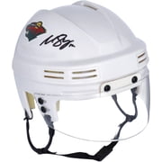 Matthew Boldy Minnesota Wild Autographed White Mini Helmet - Fanatics Authentic Certified
