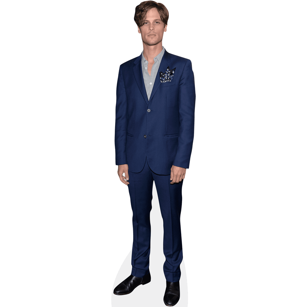 Matthew Gray Gubler (Blue Suit) Lifesize Cardboard Cutout Standee