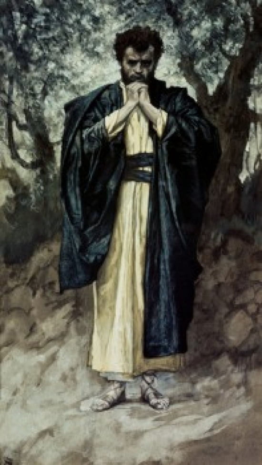 Matthew James J Tissot (1836-1902French) Canvas Art - James Tissot (18 x 24)