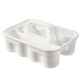 Sterilite Divided Ultra™ Caddy Plastic, White