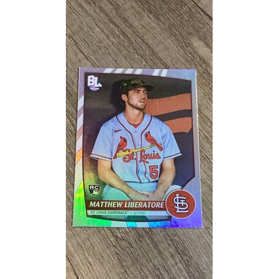 Matthew Liberatore MLB St. Louis Cardinals 2023 Topps Big League 209 RC trading card