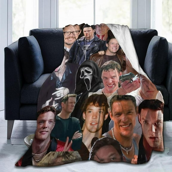 Matthew Lillard Fleece Blanket Throw Blanket for Couch - Cozy Luxury Bed Blanket Microfiber and Throws for Sofa