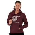 thumbnail image 1 of Matthew Mark Luke John Squad Hoodie Sweatshirt Women Men Brisco Brands S, 1 of 6