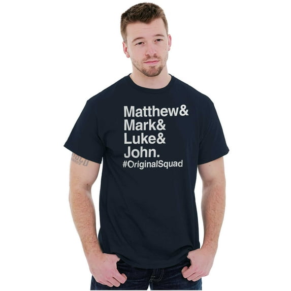 Matthew Mark Luke John Squad Men's Graphic T Shirt Tees Brisco Brands L