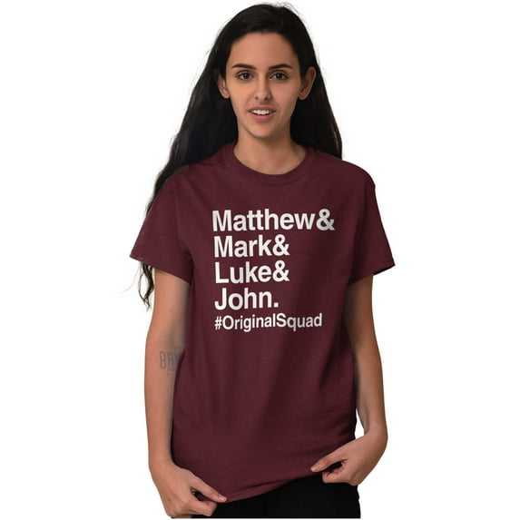 Matthew Mark Luke John Squad Men's Graphic T Shirt Tees Brisco Brands S