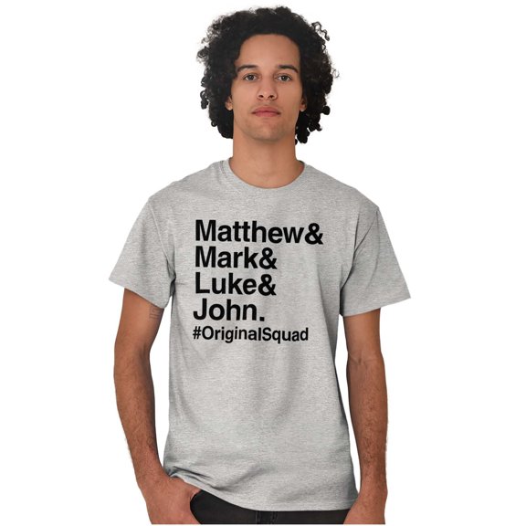Matthew Mark Luke John Squad Men's Graphic T Shirt Tees Brisco Brands S