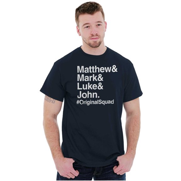 Matthew Mark Luke John Squad Men's Graphic T Shirt Tees Brisco Brands S