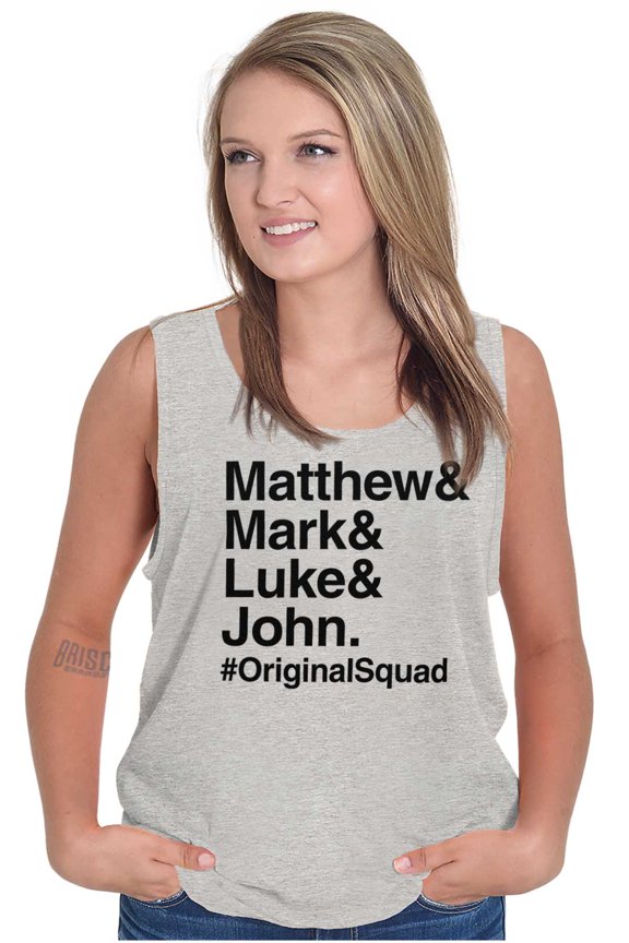 Matthew Mark Luke John Squad Tank Top T Shirts Men Women Brisco Brands S