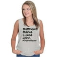 thumbnail image 1 of Matthew Mark Luke John Squad Tank Top T Shirts Men Women Brisco Brands X, 1 of 6