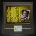 thumbnail image 1 of Matthew McConaughey Autographed Dazed And Confused Alright Alright Alright Deluxe Framed 12x18 Poster Piece - JSA, 1 of 3