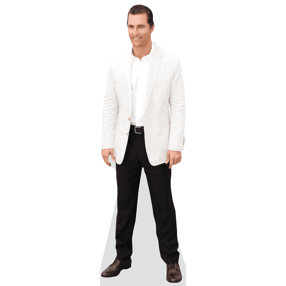 Matthew McConaughey Lifesize Cardboard Cutout Standee - Walmart.com