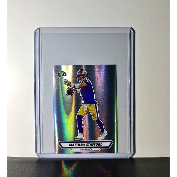 Matthew Stafford 2025 Panini NFL #517 Foil Sticker Rams