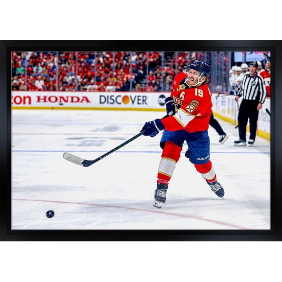 Matthew Tkachuk 20x29 Framed Canvas Panthers 2025 Playoffs
