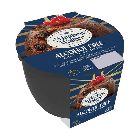 Matthew Walker Alcohol Free Christmas Pudding, 400 g