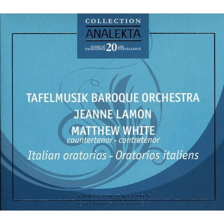 Matthew White - Italian Oratorios - Music & Performance - CD