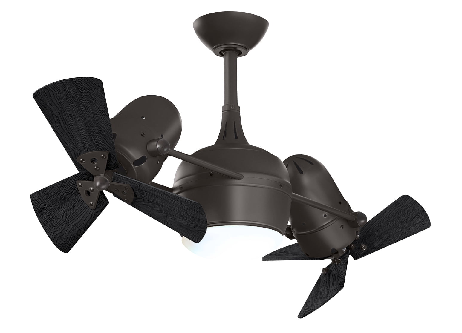 Matthews Fan Company DGLK-TB-WD - Dagny 39" Textured Bronze Ceiling Fan ...