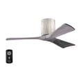thumbnail image 1 of Matthews Fan Company IR3H-BW-BW-42 Irene 42" Barn Wood Hugger Ceiling Fan with 3 Blades, Remote and Wall Control, Indoor/Outdoor Damp Rated, 1 of 6