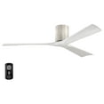 thumbnail image 1 of Matthews Fan Company IR3H-BW-MWH-60 Irene 60" Barn Wood Hugger Ceiling Fan with 3 Matte White Blades, Remote and Wall Control, Indoor/Outdoor Damp Rated, 1 of 6