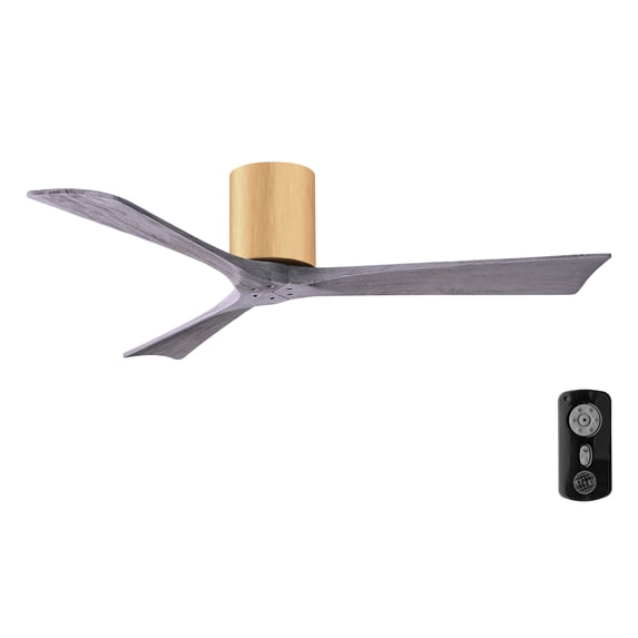 Matthews Fans - Irene-3H 3-Blade 52 Inch Flush Mount Ceiling Fan In Contemporary