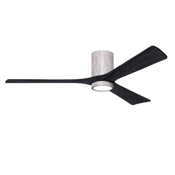 Matthews Fans - Irene-3HLK Three Blade Flush Mount Ceiling Fan with Integrated