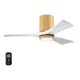 thumbnail image 1 of Matthews Fans - Irene-3HLK Three Blade Flush Mount Ceiling Fan with Integrated, 1 of 6