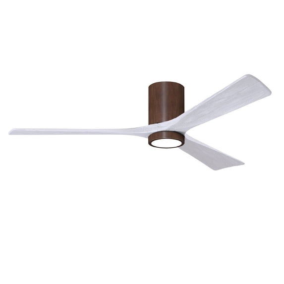 Matthews Fans - Irene-3HLK Three Blade Flush Mount Ceiling Fan with Integrated