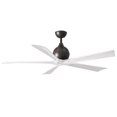 thumbnail image 1 of Matthews Fan Company Ir5-60 Irene-5 60" 5 Blade Indoor Ceiling Fan - Textured Bronze /, 1 of 7