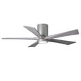 thumbnail image 1 of Matthews Fan Company Ir5hlk-52 Irene-5Hlk 52" 5 Blade Indoor Ceiling Fan - Nickel, 1 of 7
