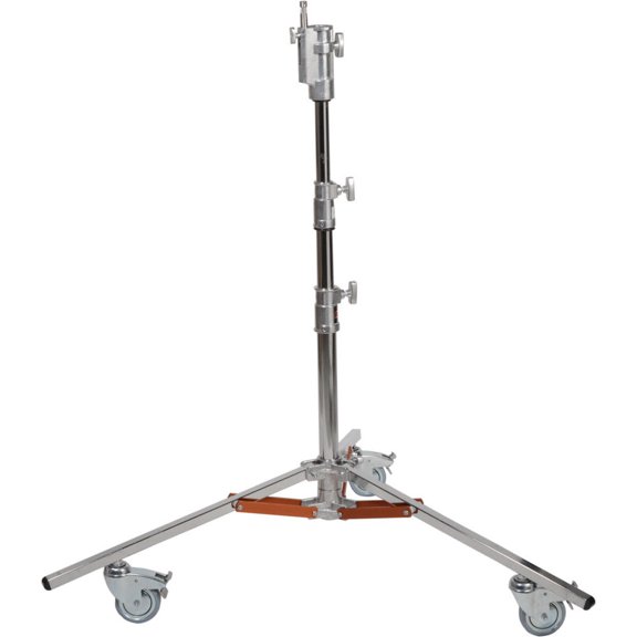 Matthews Low Boy Junior Double Riser Stand with Wheels, Supports 55 lbs,