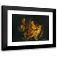thumbnail image 1 of Matthias Stom 18x15 Black Modern Framed Museum Art Print Titled - Holy Family (circa 1640), 1 of 5