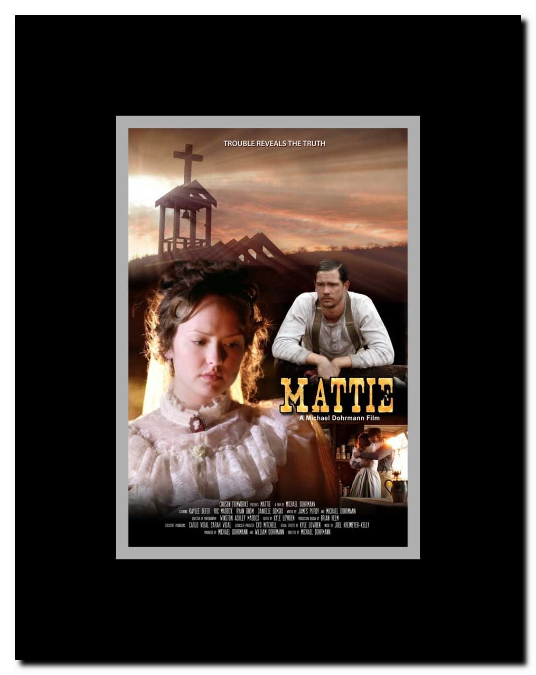 Mattie Framed Movie Poster