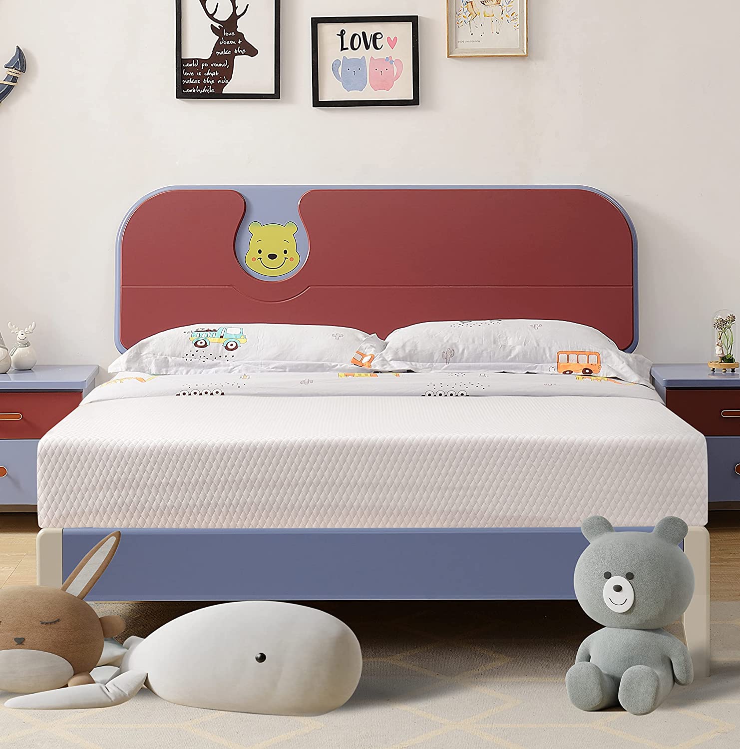 6 Inch Foam and Spring Mattress / CertiPURUS Certified Foams