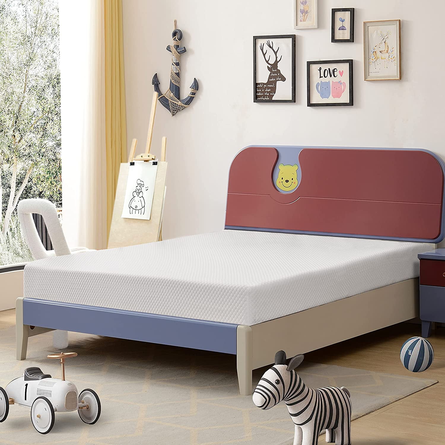 6 Inch Foam and Spring Mattress / CertiPURUS Certified Foams