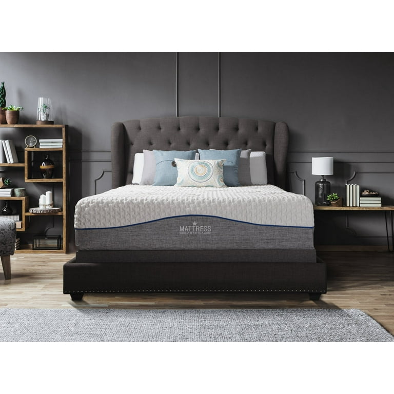 Mattress America 12 Inch Revive Gel Memory Foam Mattress Comfort Advanced Gel Technology to Maintain Body Temperature CertiPUR US Certified Twin Walmart