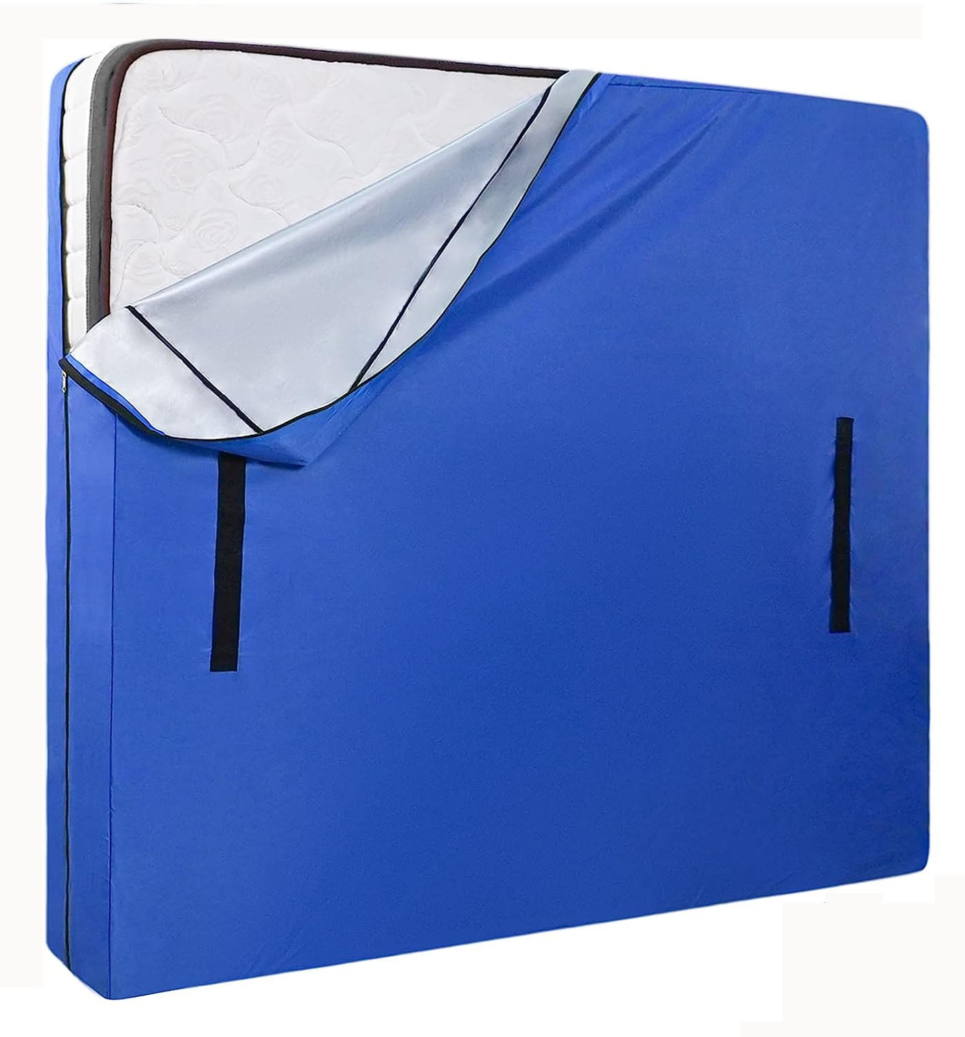 Mattress Bag with 8 Handles for Moving and Storage Reusable Cover with Strong Zipper Closure Queen Size