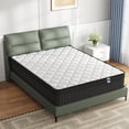 thumbnail image 1 of Queen Size 12" Hybrid Mattress - Gel Memory Foam & Pocket Springs, Medium Firm Feel, Motion Isolation, Pressure Relief, CertiPUR-US, 1 of 12