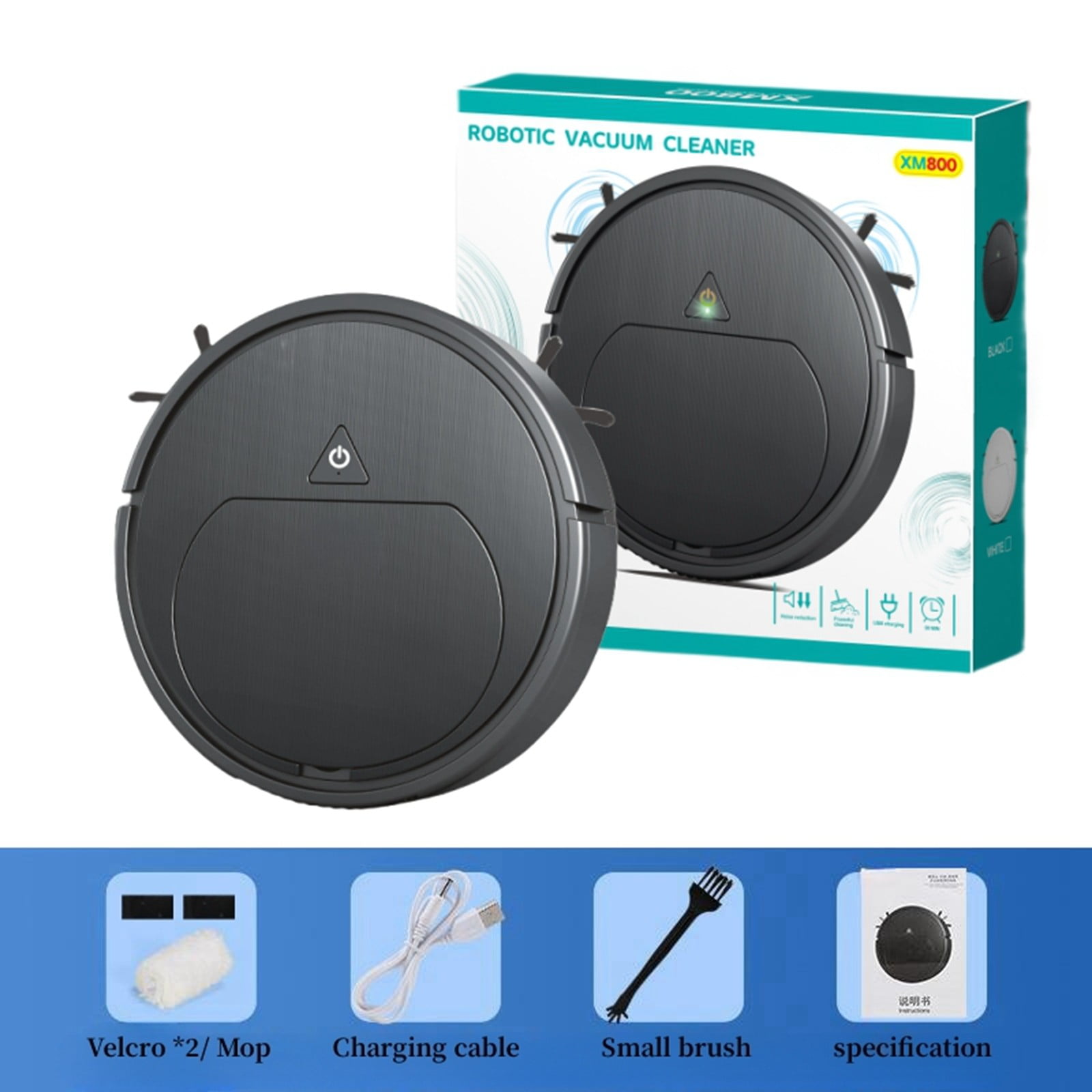 Mattress Bed Vacuum Cleaner with Large Pulsating Pad, Powerful Suction