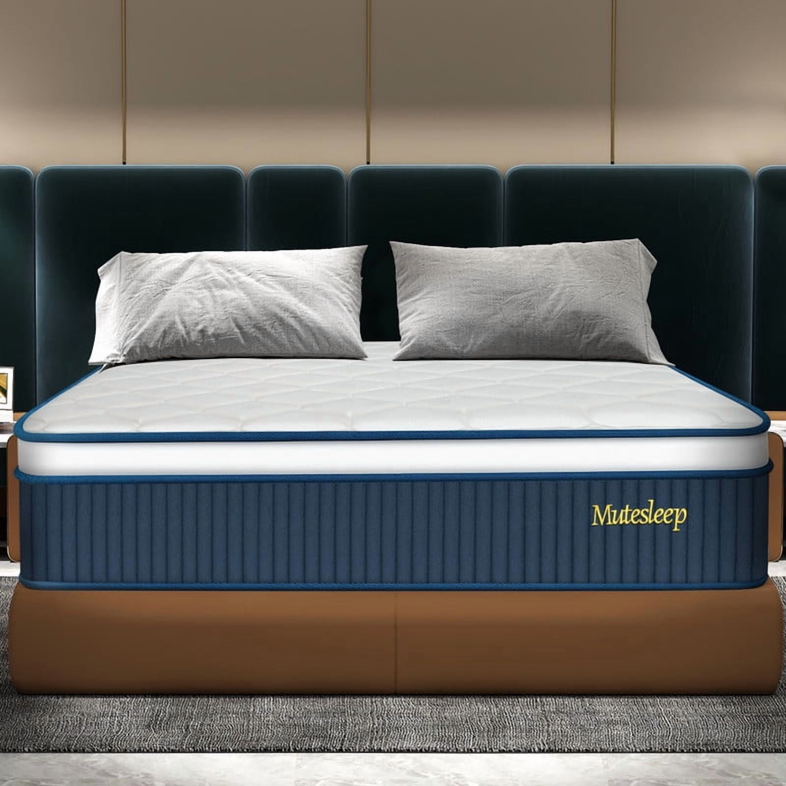 12 Inch Full Size Hybrid Mattress – Gel Memory Foam & Pocket Springs, Plush Feel, Motion Isolation, Edge Support, CertiPUR-US, 365-Night Trial