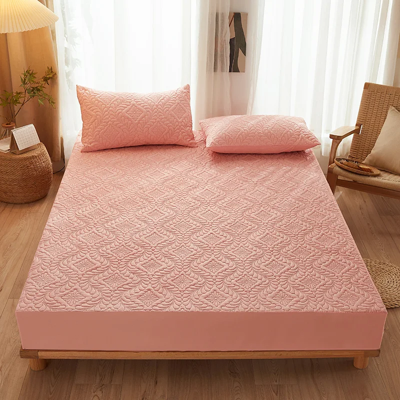 Mattress Cover With Zipper Six Sides All Inclusive Soybean Fiber