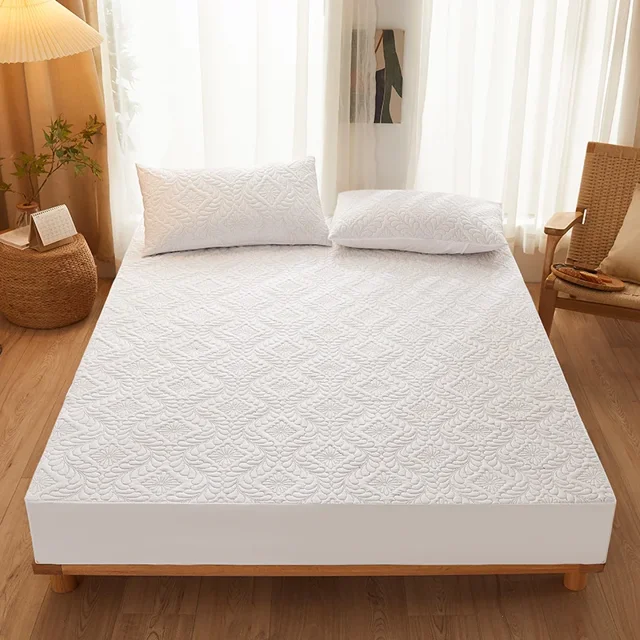 Mattress Cover With Zipper Six Sides All Inclusive Soybean Fiber