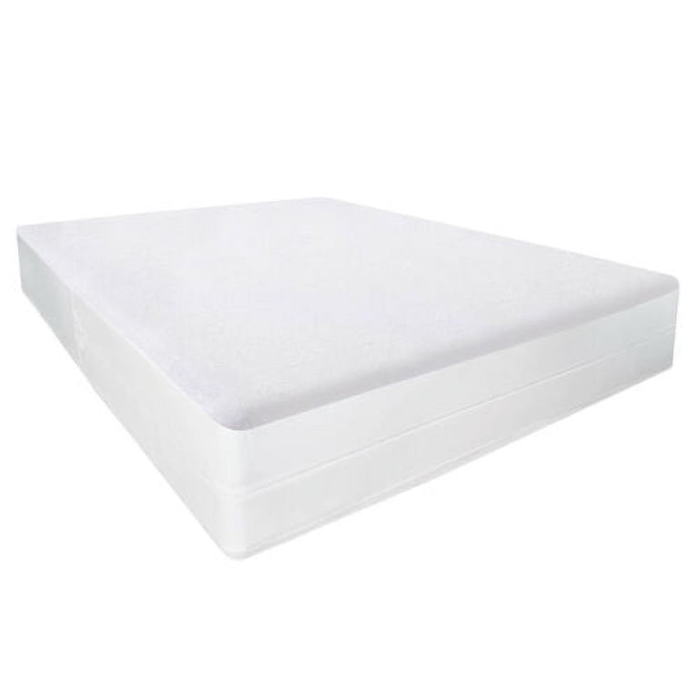 Waterproof Cotton Terry Mattress Encasement Cal King