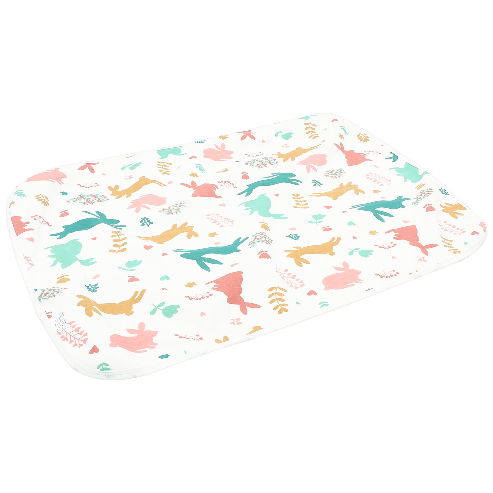 Mattress Foldable Waterproof Pad Cotton Urinal Changing Liners Baby Diaper Change Earth Tones