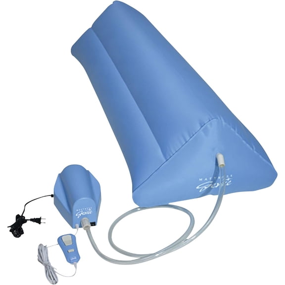 Mattress Genie Inflatable Wedge | King Size, Portable, Turns Any Bed Into an Adjustable, Hospital Bed Rental Alternative | Perfect for Elderly, Snoring, Reflux, GERD, Post-Surgery