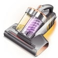 thumbnail image 1 of Mattress Handheld Vacuum Cleaner with 500w 13kpa Suction for Bed, Pet Hair Cleaning, Dust Mite Cleaner with HEPA Filter Mite Sensor, Metal Brushroll Dual Cup,253nm UVC Light for People with Allergies, 1 of 6